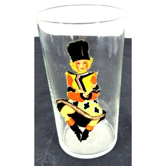 Peek-A-Boo Painted Pin Up Nude Lady Glasses Lot of 4 Women of the World Vtg - Picture 4 of 10